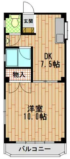 グレイスハイツ本山【3階】の間取り