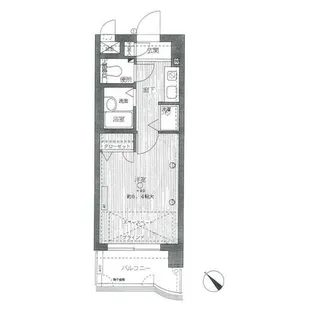 ライオンズマンション小倉駅南第2【9階】の間取り