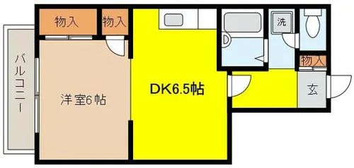兵庫県神戸市東灘区魚崎南町7丁目【マンション】の間取り