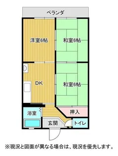 グランシエル秋月【103号室】の間取り