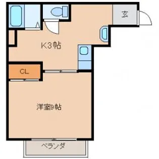 京都府乙訓郡大山崎町字大山崎【マンション】の間取り
