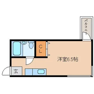 京都府長岡京市馬場1丁目【マンション】の間取り
