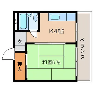 京都府長岡京市馬場見場走り【マンション】の間取り