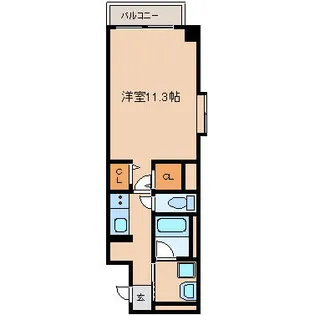 京都府長岡京市神足2丁目【マンション】の間取り