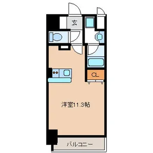 京都府長岡京市長岡2丁目【マンション】の間取り