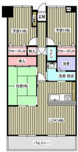 ペルル湯川新町弐番館【8階】の外観