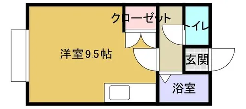 フローラルハイムA【2F号室】の間取り