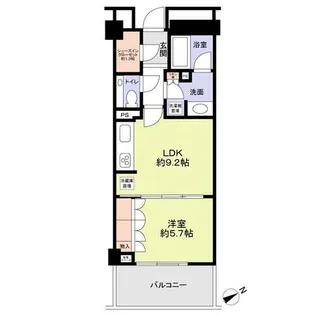 福岡県福岡市中央区地行浜2丁目【マンション】の外観