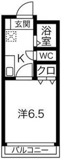 愛西ハイツ【101号室】の間取り