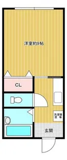 パティル公文名【1階】の間取り