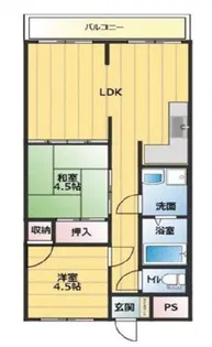 加東市家原 RCマンション【1階】の間取り