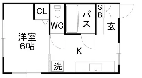 寿コーポ【103号室】の間取り
