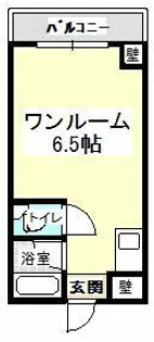 藤田マンション【516号室】の間取り