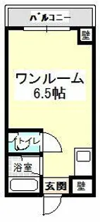 藤田マンション【602号室】の間取り