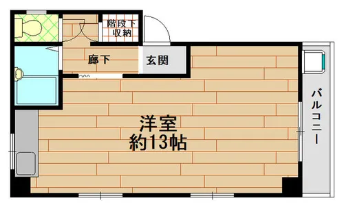 戎マンション【2階】の間取り