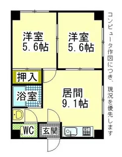プレステージST 302【302号室】の間取り