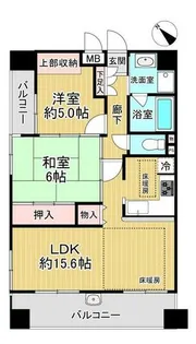 パルメーラ神戸駅前【9階】の間取り