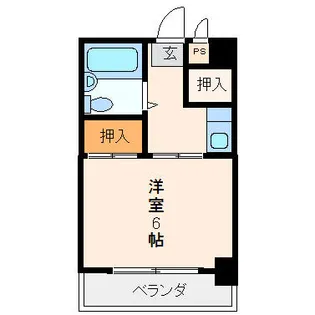 愛知県名古屋市中区新栄2丁目【マンション】の間取り