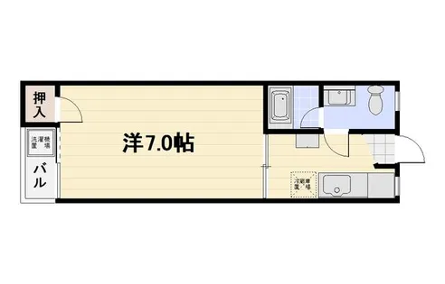 グランメゾンⅡ【402号室】の間取り