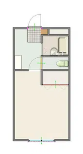 サンパティーク【1階】の間取り