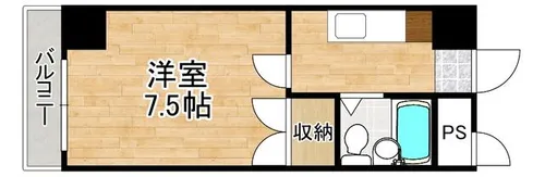 ビブレマンション三萩野【3階】の間取り