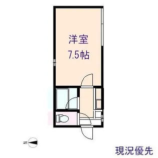 トヤママンション【201号室】の間取り