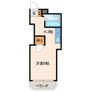 愛知県名古屋市中川区尾頭橋1丁目【マンション】の間取り
