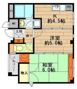 レックビル【3階】の間取り