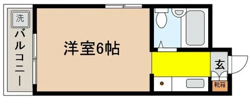 MOA甲南【2階】の間取り