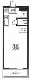 プリンセス鴨田【3階】の間取り