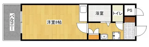 ウィルステージ霧ヶ丘【4階】の間取り