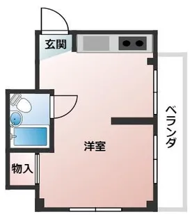 コアフール豊中【3階】の間取り