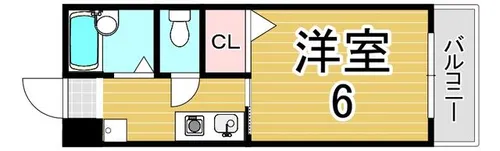 兵庫県神戸市長田区苅藻通2丁目【マンション】の間取り