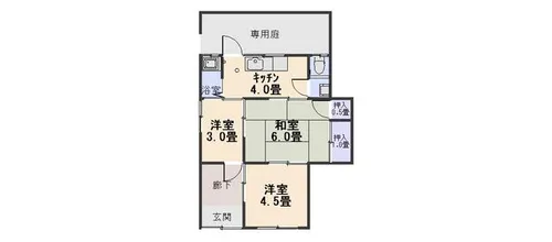 愛知県春日井市桃山町2丁目【一戸建】の間取り