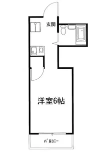 愛知県春日井市東野町2丁目【アパート】の間取り