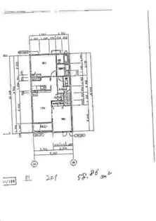 ミッテフリーデⅢ【3-201号室】の間取り