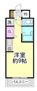 シティパレス九大前パート8【201号室】の間取り