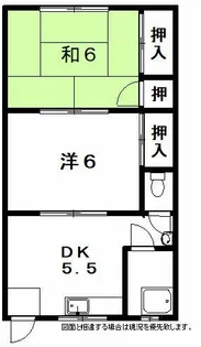 近藤ビル【2階】の間取り