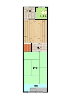 苅田文化【202号室】の間取り
