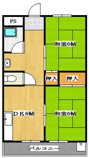 兵庫県明石市西明石北町3丁目【マンション】の間取り