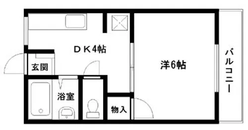 リックス【2階】の間取り