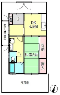 兵庫県神戸市長田区宮川町6丁目【一戸建】の間取り