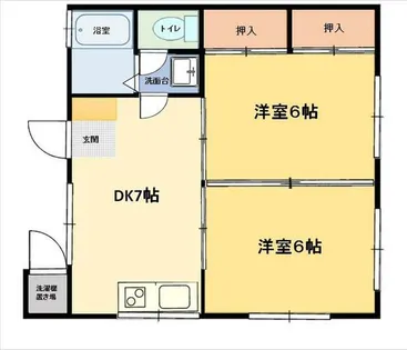 NCハイツ【203号室】の間取り