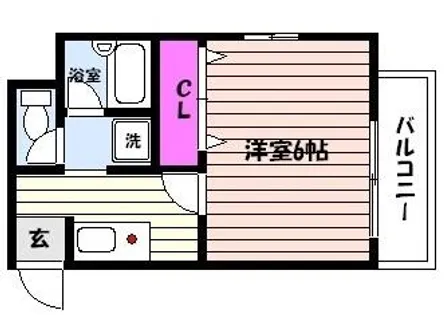 兵庫県神戸市東灘区住吉本町2丁目【マンション】の間取り