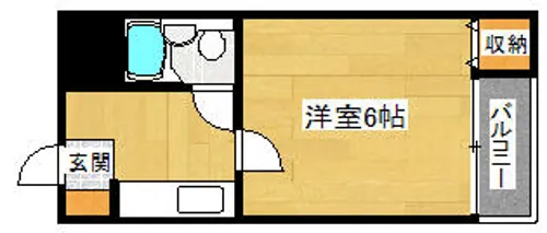 プラザクレバーⅠ【2階】の間取り