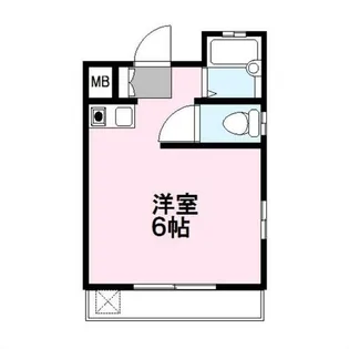 コーポアンダンテ【2階】の間取り