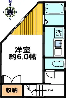 田原ハイツ【201号室】の間取り