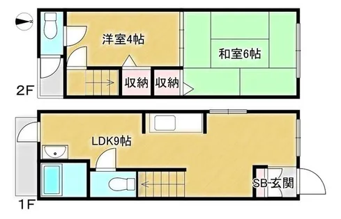 兵庫県神戸市中央区国香通3丁目【一戸建】の間取り
