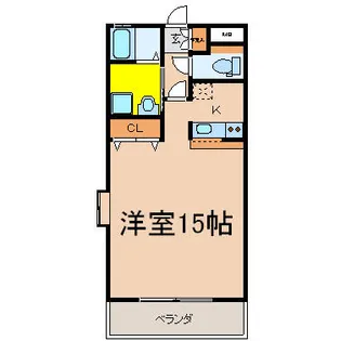 エルガーラ刈谷【3階】の間取り