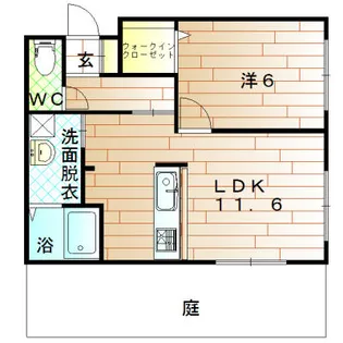 ピンズ田熊【1階】の間取り